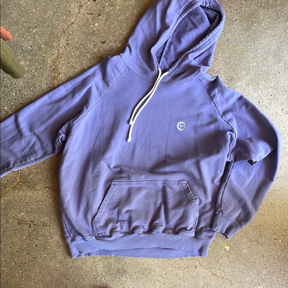 Big Bud Press Purple Sweater with Drawstring Hood